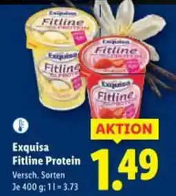 Lidl Exquisa Fitline Protein Angebot