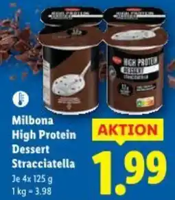 Lidl Milbona High Protein Dessert Stracciatella Angebot