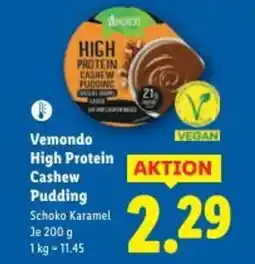 Lidl Vemondo High Protein Cashew Pudding Angebot
