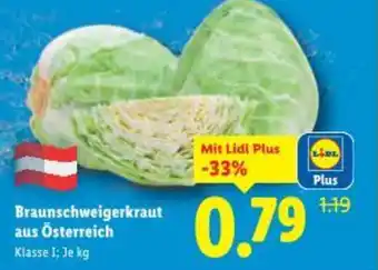 Lidl Braunschweigerkraut aus Österreich Angebot