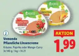 Lidl Vemondo Pflanzliche Linsencreme Angebot