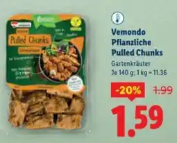 Lidl Vemondo Pflanzliche Pulled Chunks Angebot