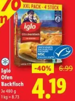 Lidl Iglo Ofen Backfisch Angebot