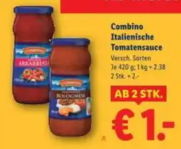 Lidl Combino Italienische Tomatensauce Angebot