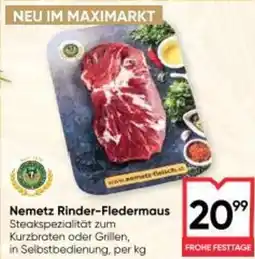 Maximarkt Nemetz Rinder-Fledermaus Angebot
