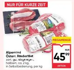 Maximarkt Alpenrind Österr. Rinderfilet Angebot