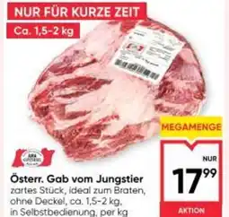 Maximarkt Österr. Gab vom Jungstier Angebot