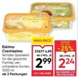 Maximarkt Eskimo Cremissimo Angebot
