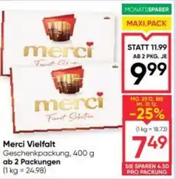 Maximarkt Merci Vielfalt Angebot