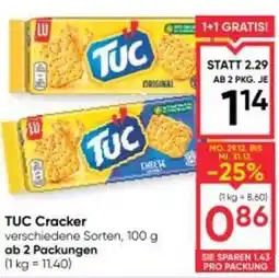 Maximarkt TUC Cracker Angebot