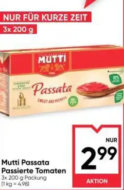 Maximarkt Mutti Passata Passierte Tomaten Angebot