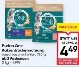 Maximarkt Purina One Katzentrockennahrung Angebot