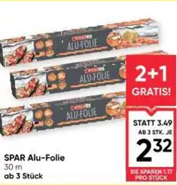 Maximarkt SPAR Alu-Folie Angebot