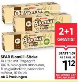 Maximarkt SPAR Biomüll-Säcke Angebot
