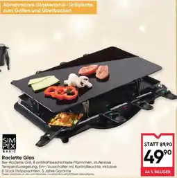 Maximarkt Raclette Glas Angebot