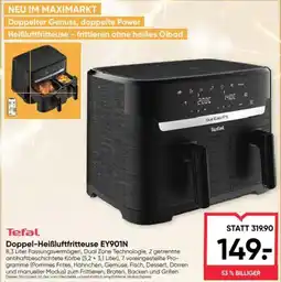 Maximarkt Doppel-Heißluftfritteuse EY901N Angebot