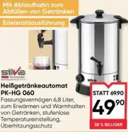 Maximarkt Heißgetränkeautomat PK-HG 060 Angebot