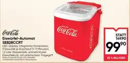 Maximarkt Coca-Cola Eiswürfel-Automat SEB28CCRT Angebot