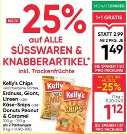 Maximarkt Kelly's Chips Angebot