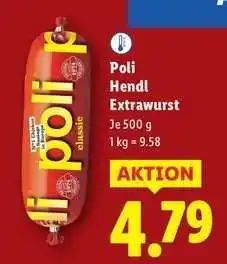 Lidl Poli Hendl Extrawurst Angebot