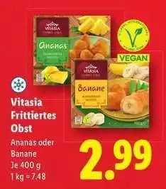 Lidl Vitasia Frittiertes Obst Angebot
