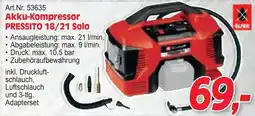 Zgonc Akku-Kompressor PRESSITO 18/21 Solo Angebot