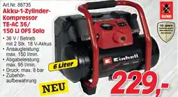 Zgonc Akku-1-Zylinder- Kompressor TE-AC 36/ 150 LI OFS Solo Angebot