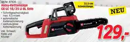Zgonc Akku-Kettensäge GE-LC 18/25 Li BL Solo Angebot