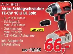 Zgonc Akku-Schlagschrauber TE-CW 18 LI BL Solo Angebot