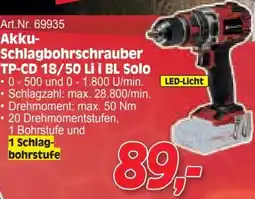 Zgonc Akku- Schlagbohrschrauber TP-CD 18/50 Li i BL Solo Angebot