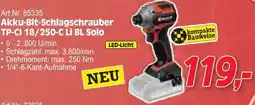 Zgonc Akku-Bit-Schlagschrauber TP-CI 18/250-C Li BL Solo Angebot