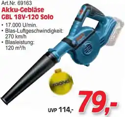 Zgonc Akku-Gebläse GBL 18V-120 Solo Angebot