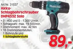 Zgonc Akku- Schlagbohrschrauber DHP453Z Solo Angebot