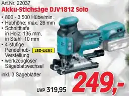 Zgonc Akku-Stichsäge DJV181Z Solo Angebot