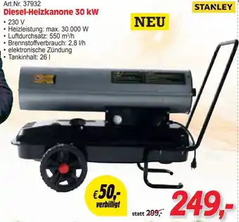Zgonc Diesel-Heizkanone 30 kW Angebot