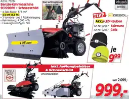 Zgonc Benzin-Kehrmaschine SC2200PE + Schneeschild Angebot