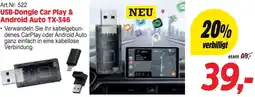 Zgonc WALSER USB-Dongle Car Play & Android Auto TX-346 Angebot