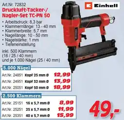Zgonc Druckluft-Tacker-/ Nagler-Set TC-PN 50 Angebot