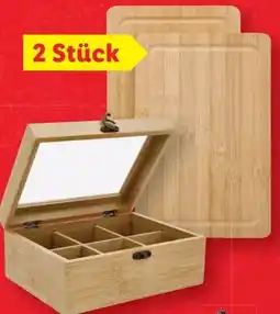 Lidl SilverCrest Bambus Teebox Angebot