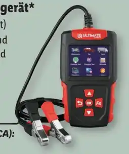 Lidl Ultimate Speed Premium-Kfz-Batterie-Diagnosegerät Angebot