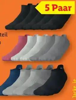 Lidl Crivit Damen Sport Sneakersocken Angebot