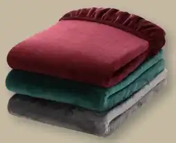 Lidl Livarno Home Plüch-Spannleintuch Angebot