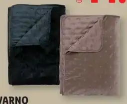 Lidl Livarno Home Velours Tagesdecke Angebot
