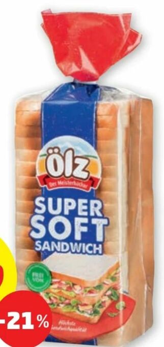 PENNY Super Soft Sandwich Angebot