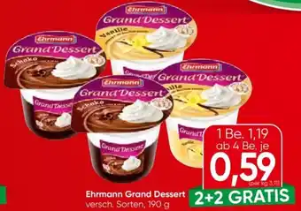 Eurospar Ehrmann Grand Dessert Angebot