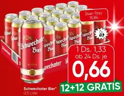 Eurospar Schwechater Bier Angebot