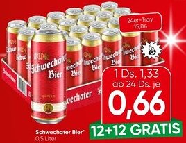 Eurospar Schwechater Bier Angebot