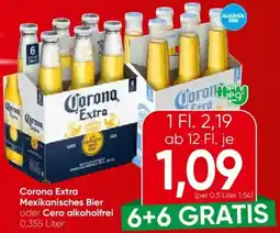 Eurospar Corona Extra Mexikanisches Bier oder Cero alkoholfrei Angebot
