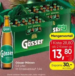 Eurospar Gösser Märzen Angebot
