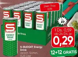 Eurospar S-BUDGET Energy Angebot